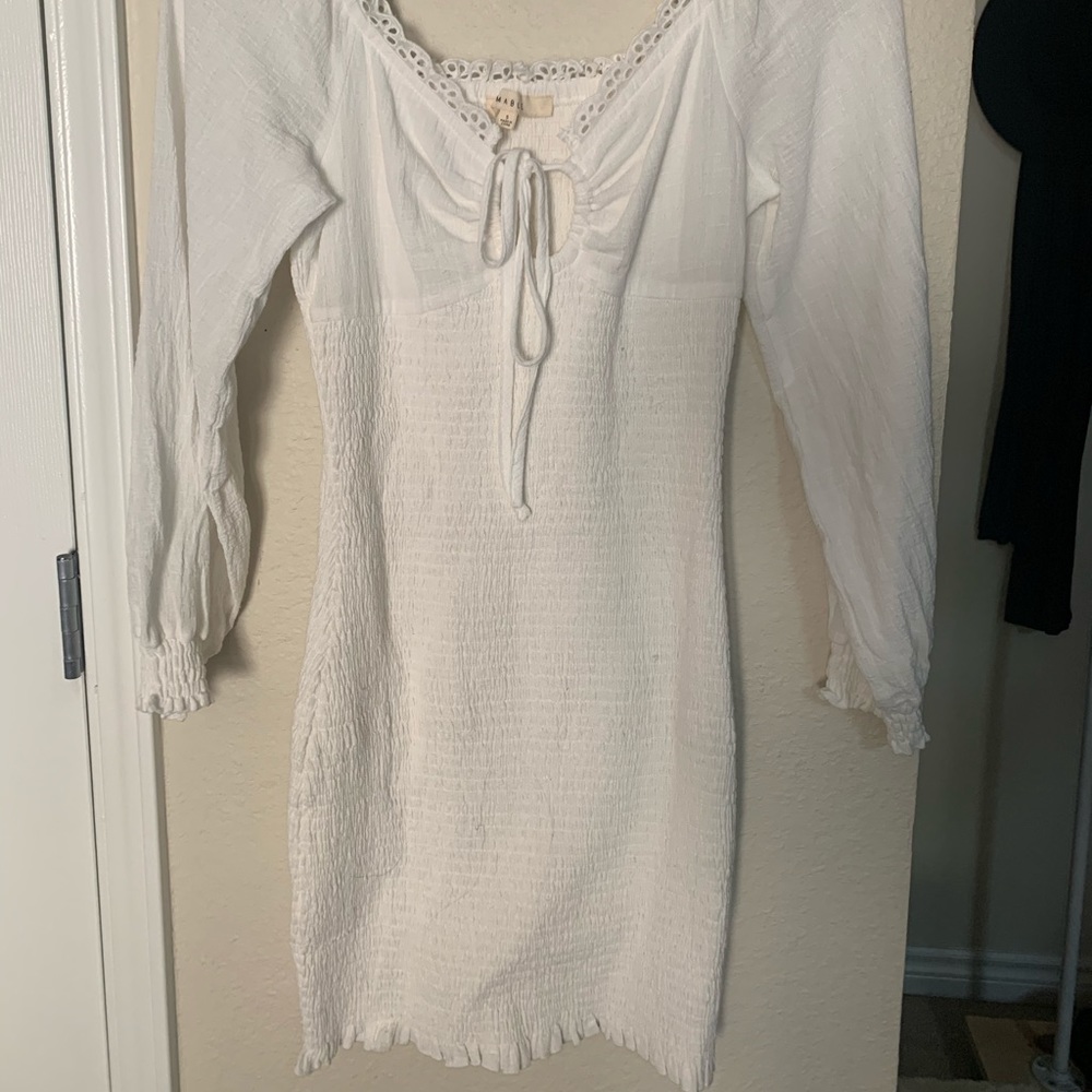 White dress